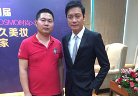 广州天狮娱乐与明星合影