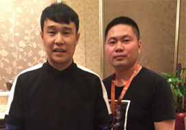 广州天狮娱乐与明星合影